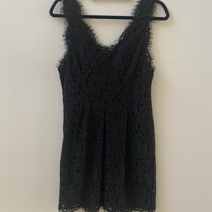 SZ S Joie Black Sleeveless Mini Dress